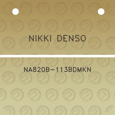 nikki-denso-na820b-113bdmkn