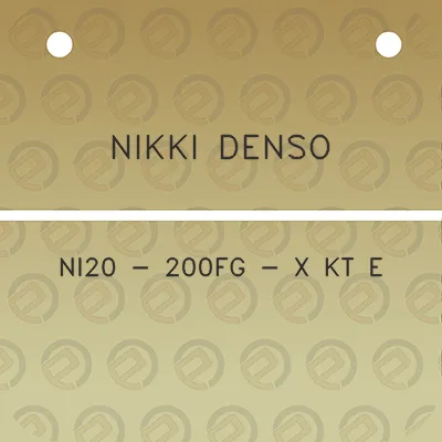 nikki-denso-ni20-200fg-x-kt-e