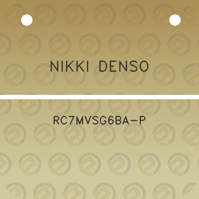 nikki-denso-rc7mvsg6ba-p