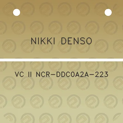 nikki-denso-vc-ii-ncr-ddc0a2a-223