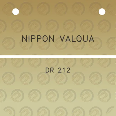 nippon-valqua-dr-212