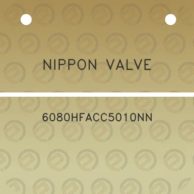 nippon-valve-6080hfacc5010nn