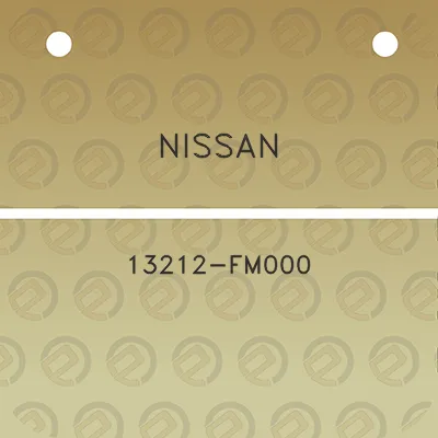 nissan-13212-fm000