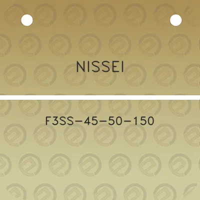 nissei-f3ss-45-50-150