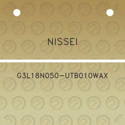 nissei-g3l18n050-utb010wax