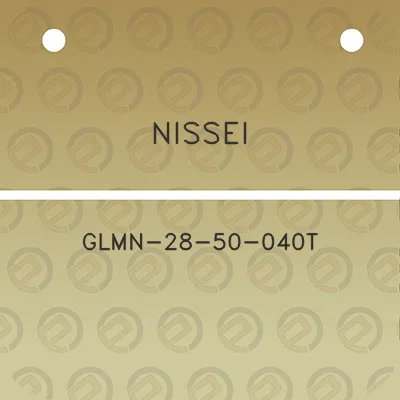 nissei-glmn-28-50-040t