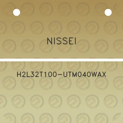 nissei-h2l32t100-utm040wax