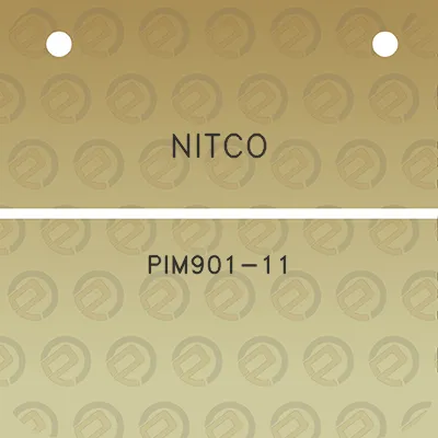 nitco-pim901-11