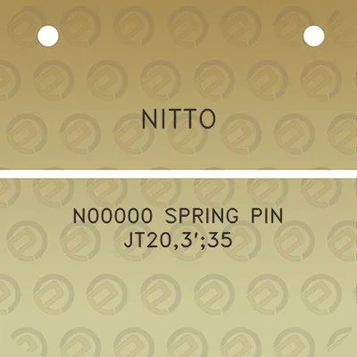 nitto-n00000-spring-pin-jt20335