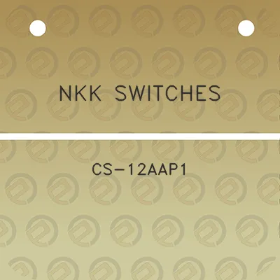 nkk-switches-cs-12aap1