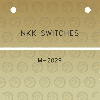 nkk-switches-m-2029