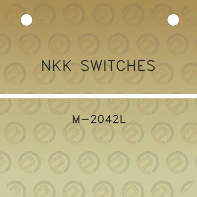 nkk-switches-m-2042l