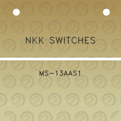 nkk-switches-ms-13aas1