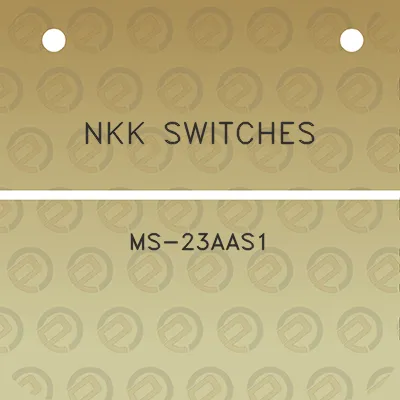 nkk-switches-ms-23aas1