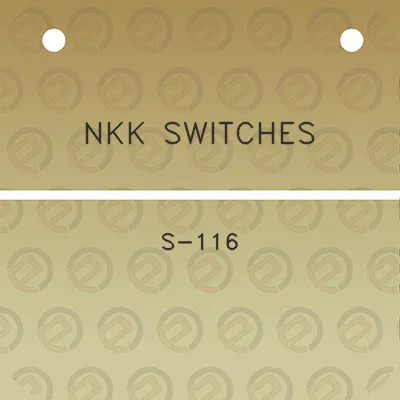 nkk-switches-s-116