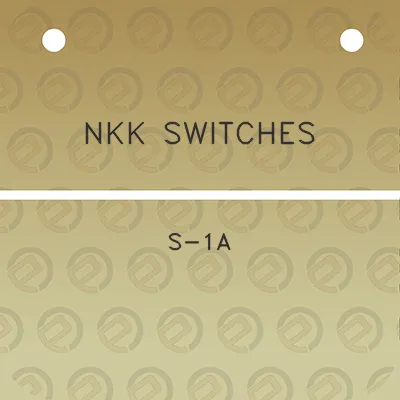 nkk-switches-s-1a