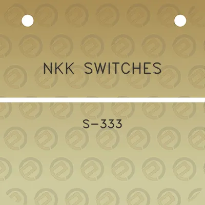 nkk-switches-s-333