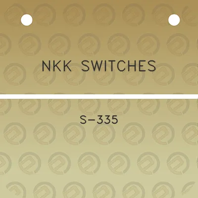 nkk-switches-s-335