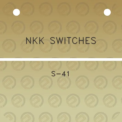 nkk-switches-s-41