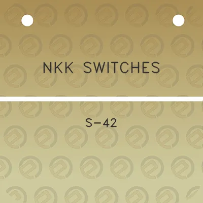 nkk-switches-s-42