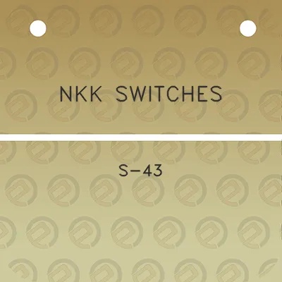 nkk-switches-s-43