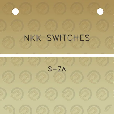 nkk-switches-s-7a