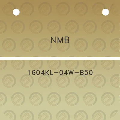 nmb-1604kl-04w-b50