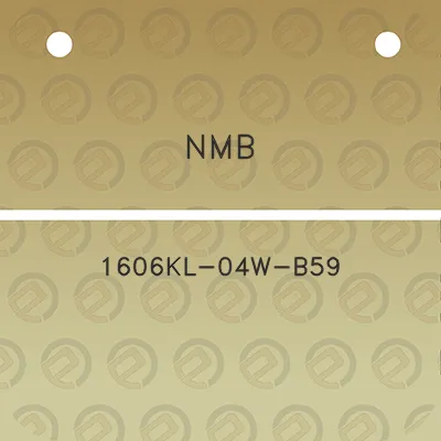 nmb-1606kl-04w-b59