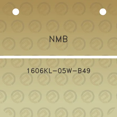 nmb-1606kl-05w-b49