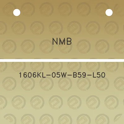 nmb-1606kl-05w-b59-l50