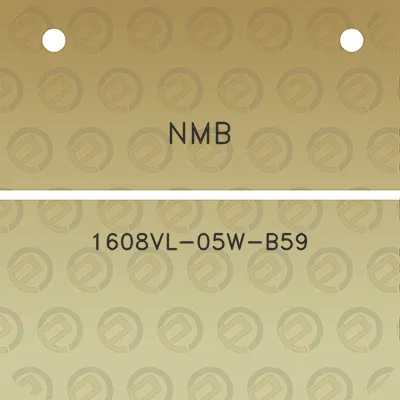 nmb-1608vl-05w-b59