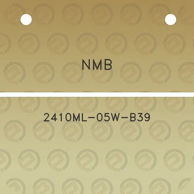 nmb-2410ml-05w-b39