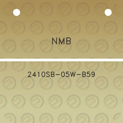 nmb-2410sb-05w-b59