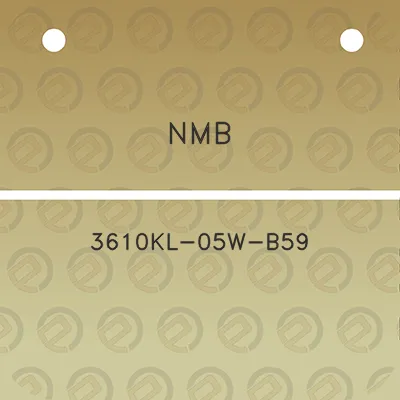 nmb-3610kl-05w-b59