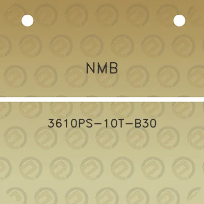 nmb-3610ps-10t-b30