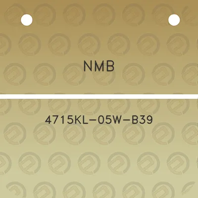 nmb-4715kl-05w-b39