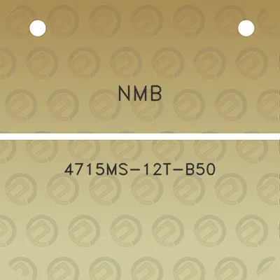 nmb-4715ms-12t-b50