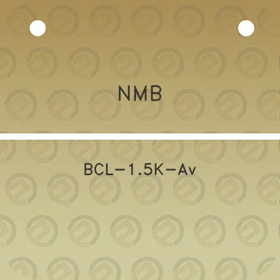 nmb-bcl-15k-av