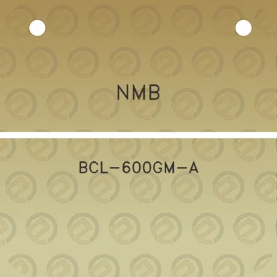 nmb-bcl-600gm-a