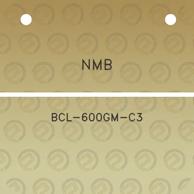 nmb-bcl-600gm-c3