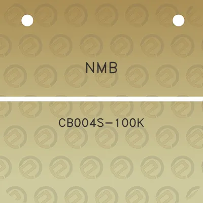 nmb-cb004s-100k