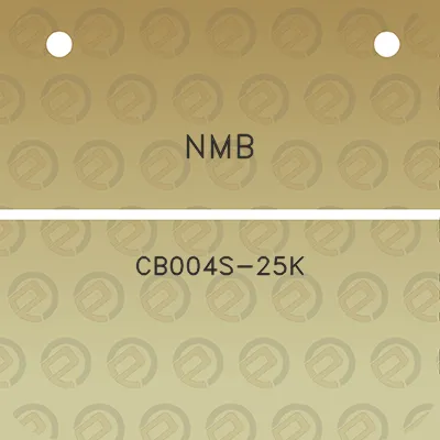 nmb-cb004s-25k