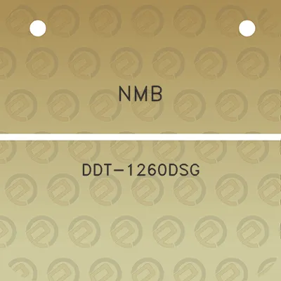 nmb-ddt-1260dsg