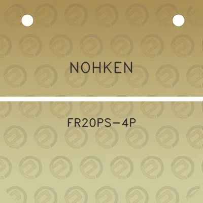 nohken-fr20ps-4p