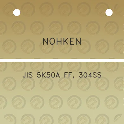 nohken-jis-5k50a-ff-304ss