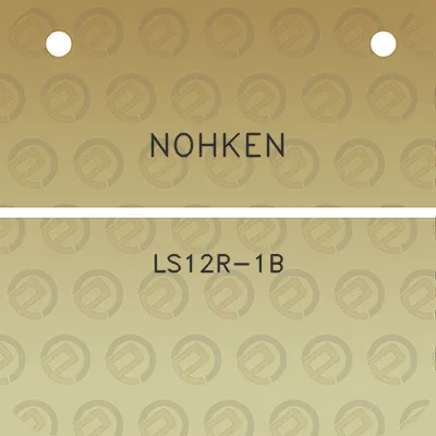 nohken-ls12r-1b