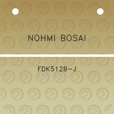 nohmi-bosai-fdk512b-j