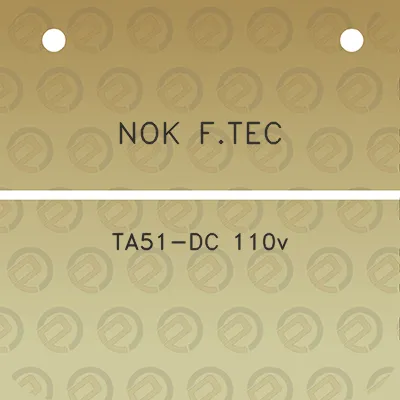 nok-ftec-ta51-dc-110v