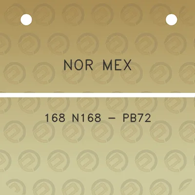 nor-mex-168-n168-pb72