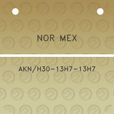 nor-mex-aknh30-13h7-13h7